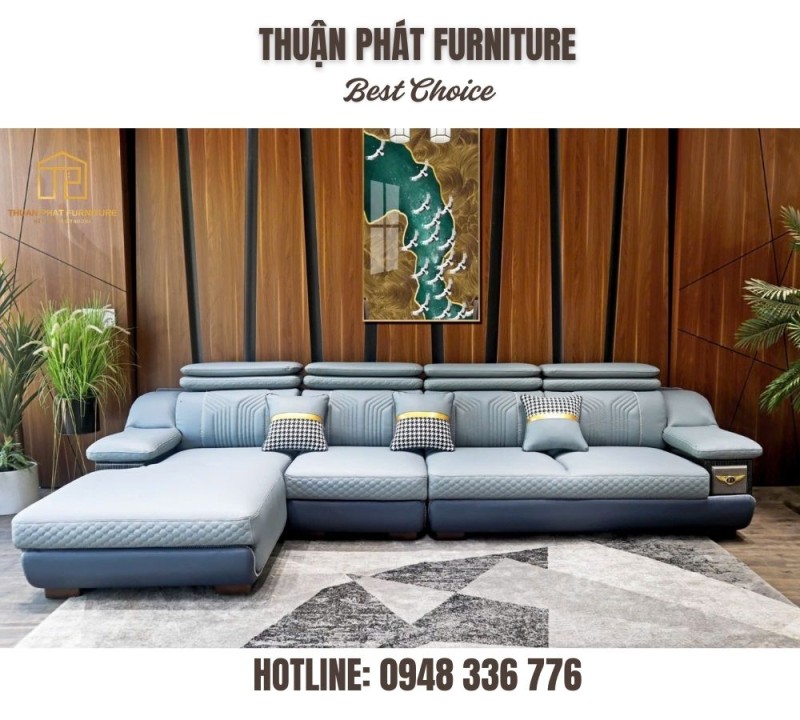 SOFA CHỮ L NHỎ GỌN - GIẢI PHÁP CHO NHÀ PHỐ DIỆN TÍCH NHỎ